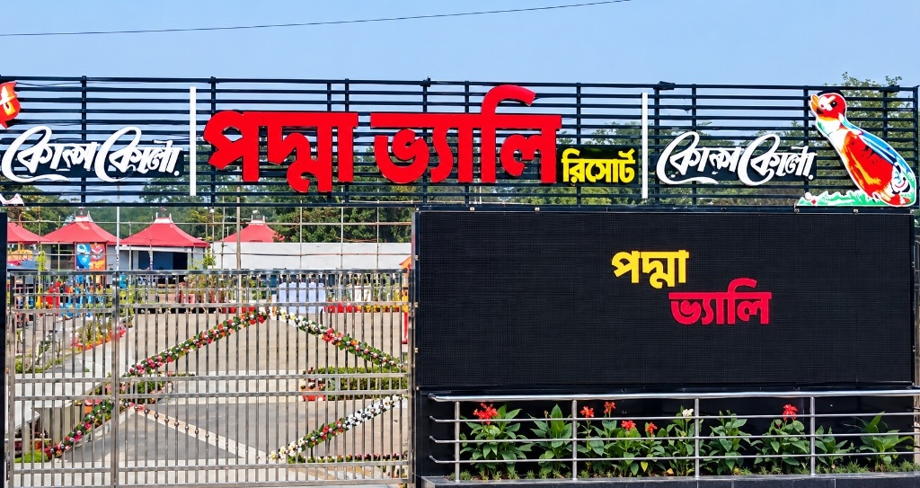 Padma Valley Resort Entrance Gate